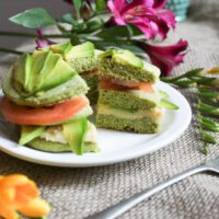 hot cake de guisantes