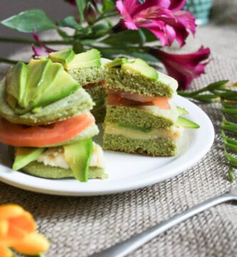 hot cake de guisantes