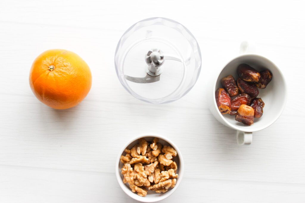 ingredientes bolitas de nuez