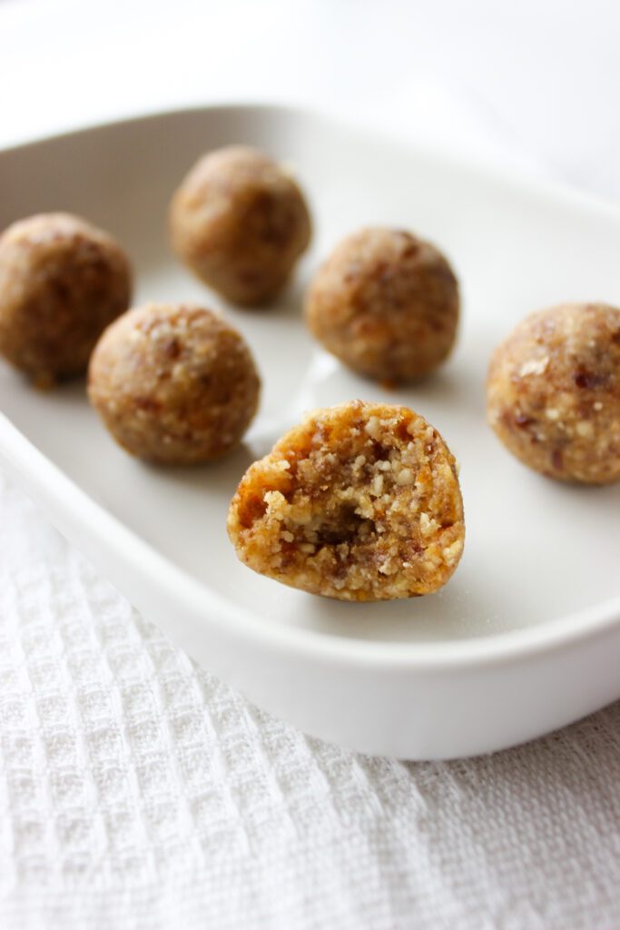 bolitas de nuez sin horno