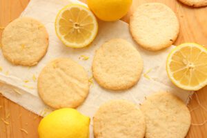 galletas de lim&oacute;n y limones
