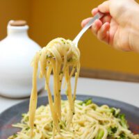 pasta de br&oacute;coli