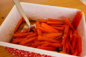 bastoneszanahorias marinadas