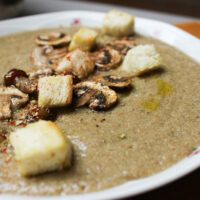 crema de champi&ntilde;ones