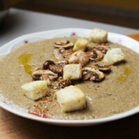 crema de champiñones