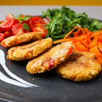 hamburguesas veganas de tofu