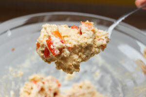 cucharadas de mezcla