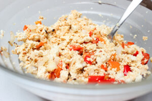 mezcla de hamburguesas veganas