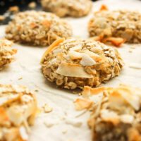 galletas de avena veganas