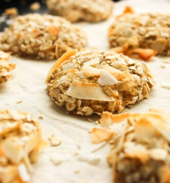 galletas de avena veganas